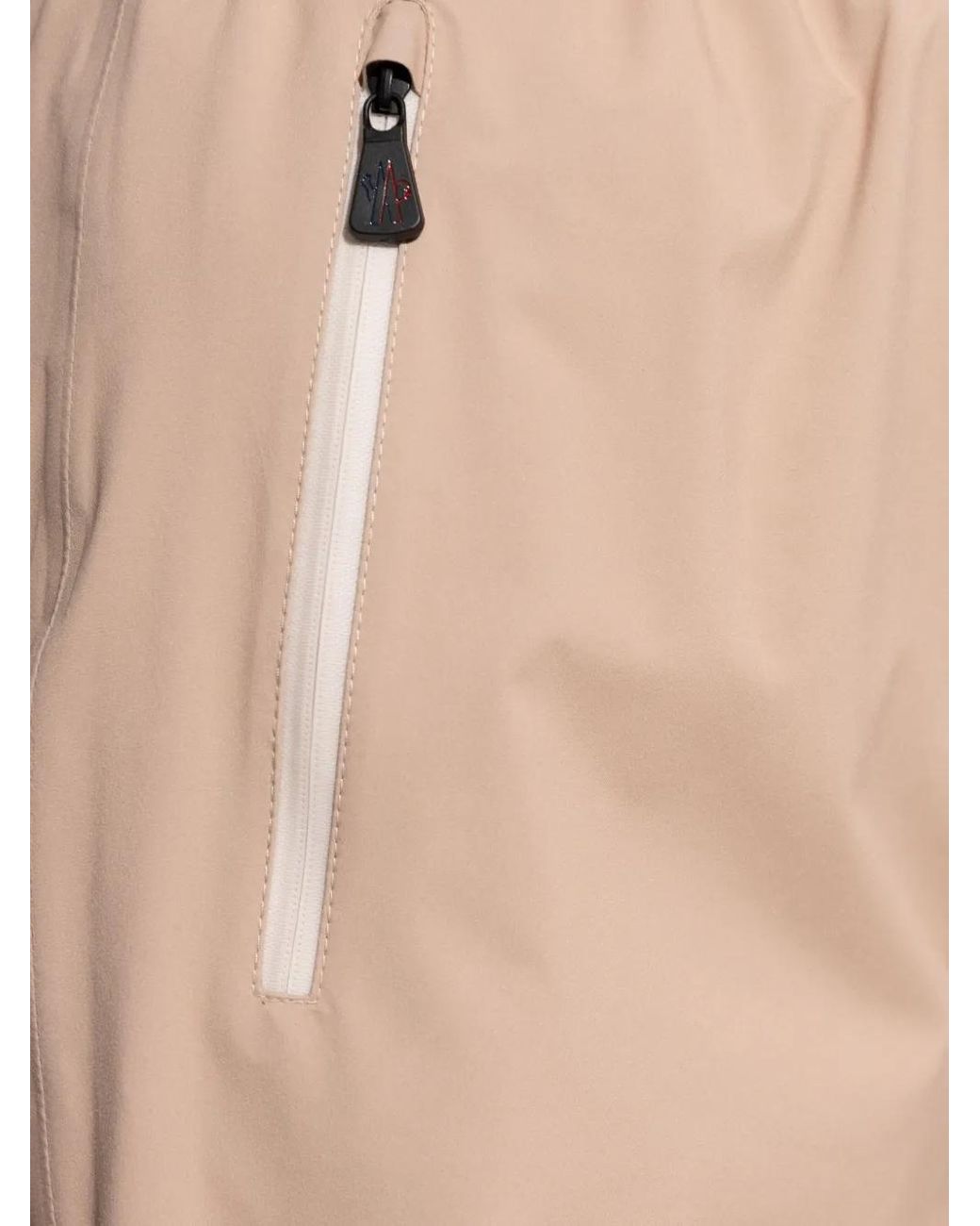Moncler Straight Broek in het Natural