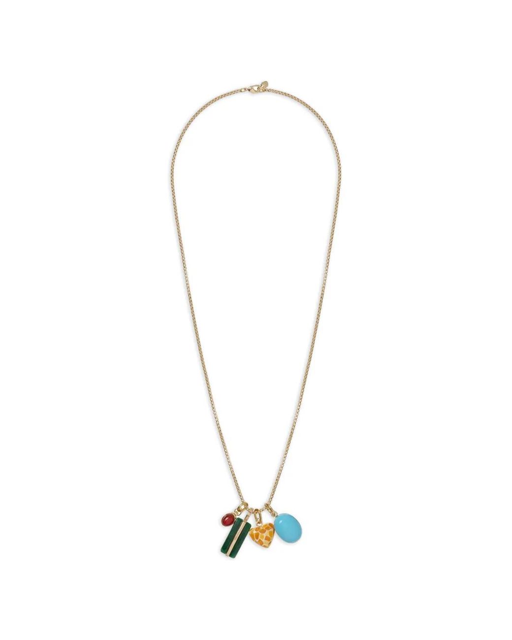Roxanne Assoulin White The Collectibles Charm Necklace
