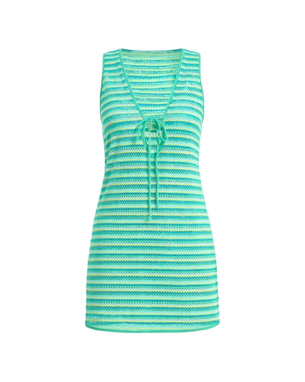 Seafolly Calypso Beach Dress in Green | Lyst