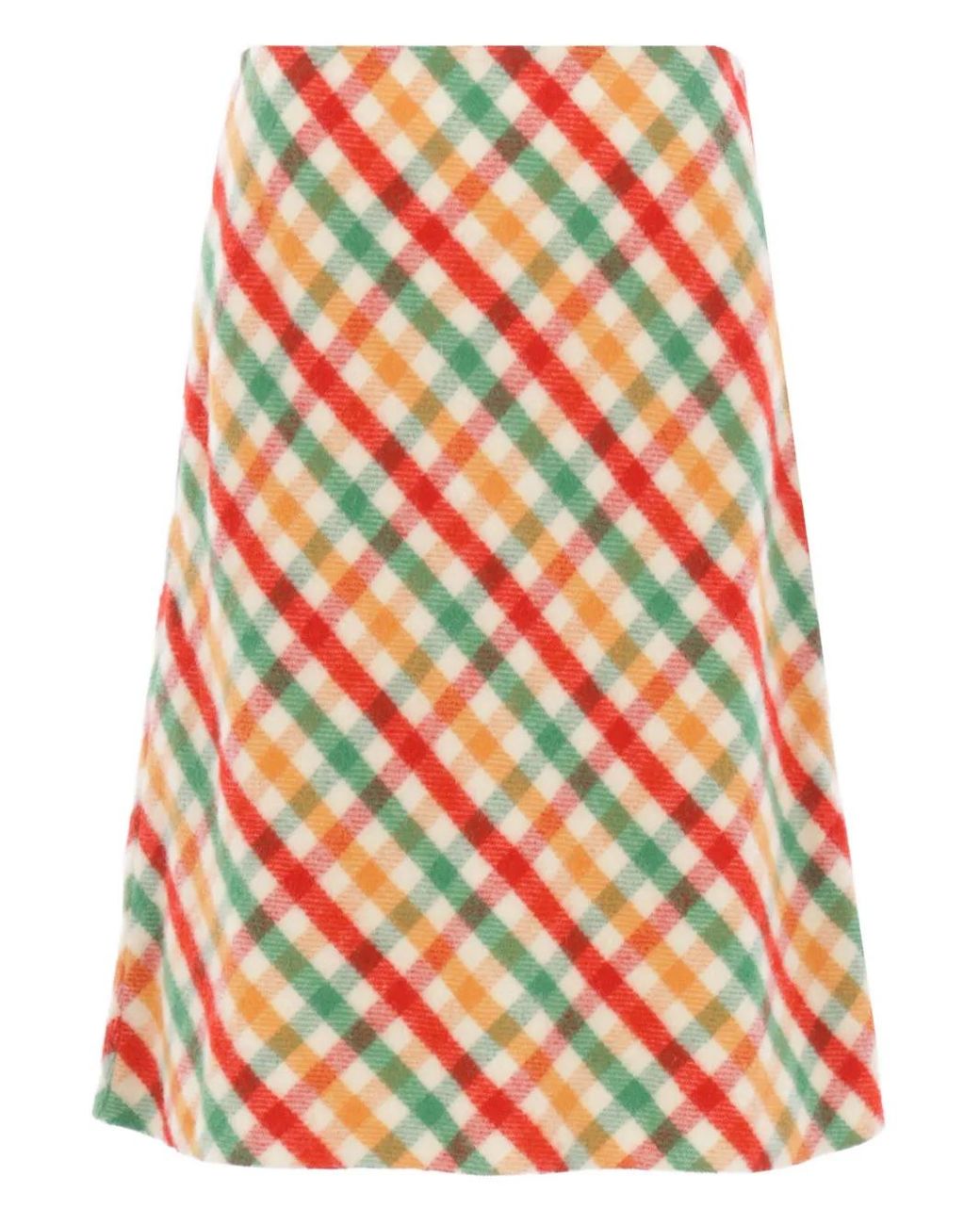 Promod Jupe portefeuille - carreaux multicolores/noir