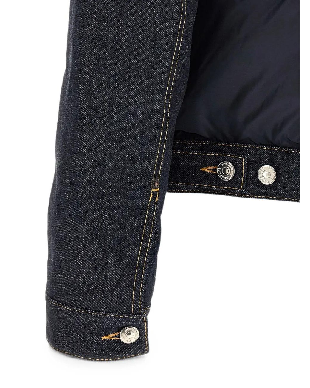 DSquared² Blue Hybrid Puffer Jacket for men