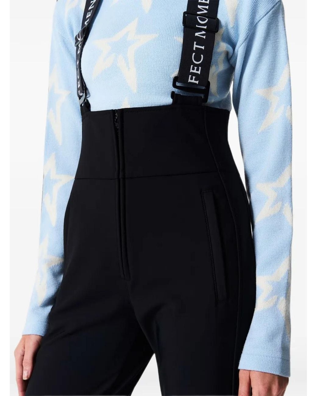Perfect Moment Black Slalom Bib Ski Pants