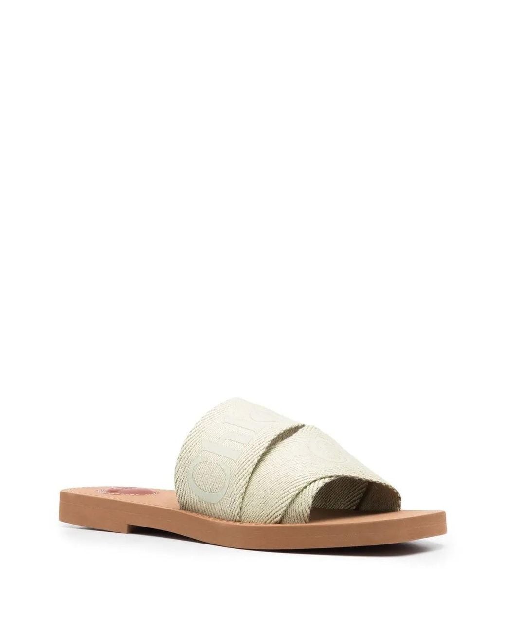 Chloé Multicolor Woody Flat Mule