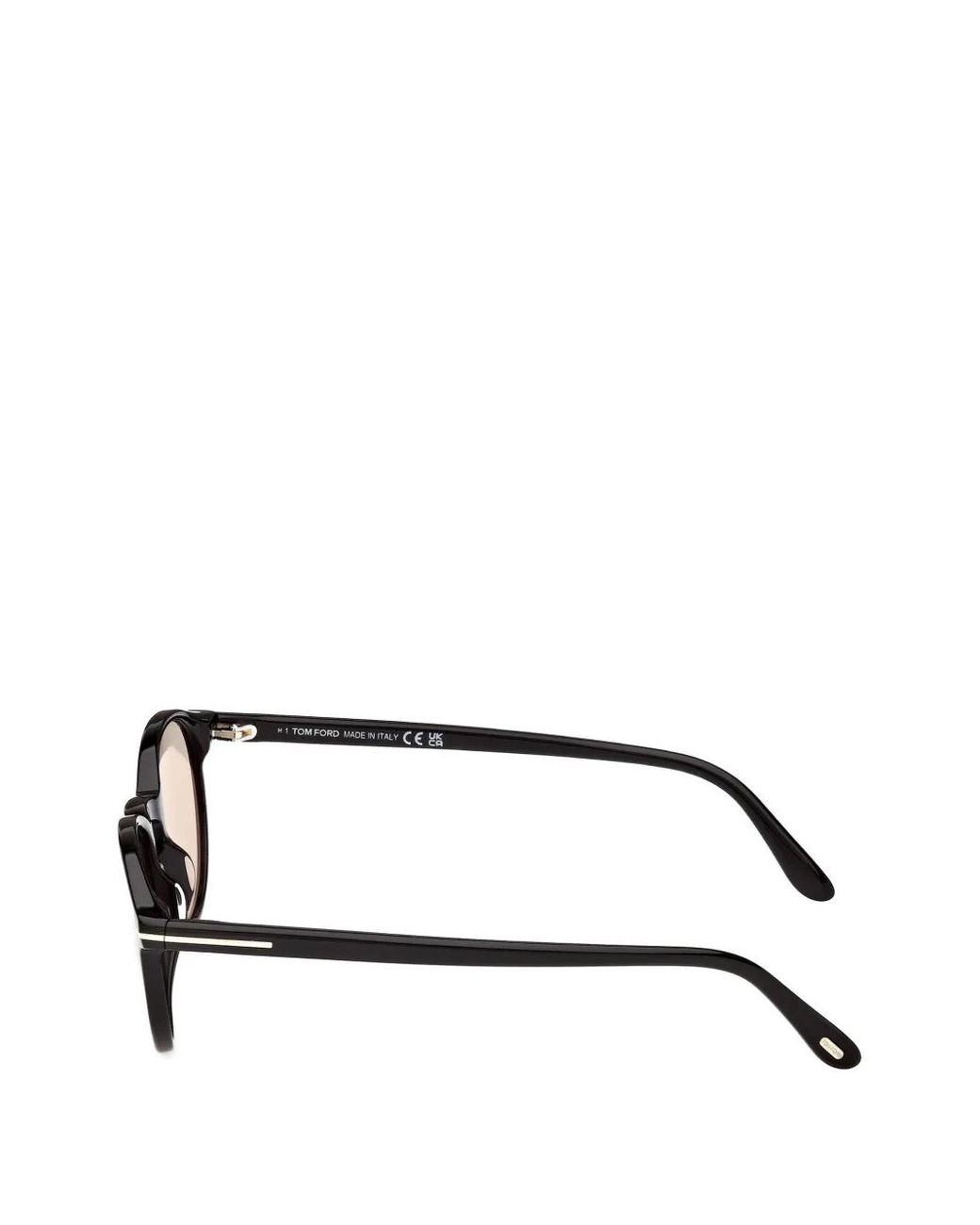 Tom Ford Natural Round-Frame Sunglasses for men