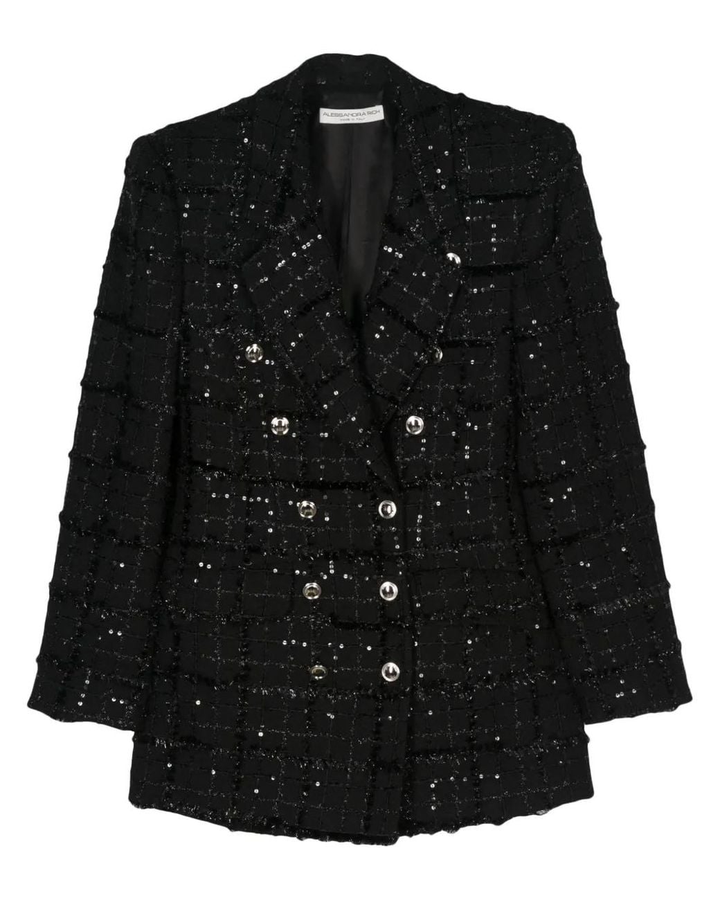 Alessandra Rich Black Jackets