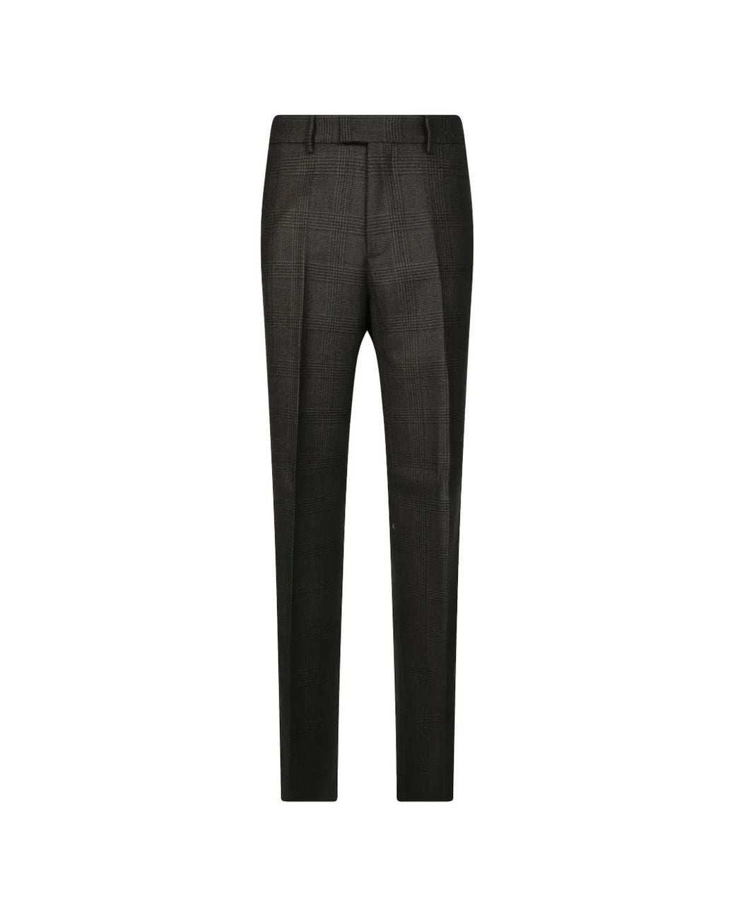 Berwich Black Pantalon De Costume À Carreaux