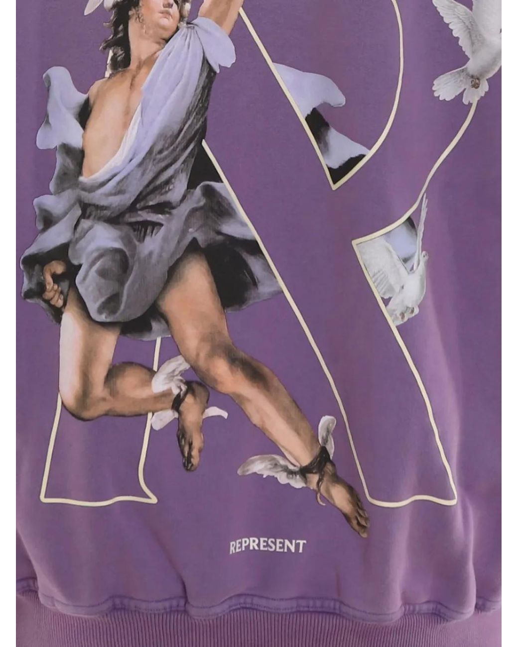 Represent Purple Hermes Hoodie for men