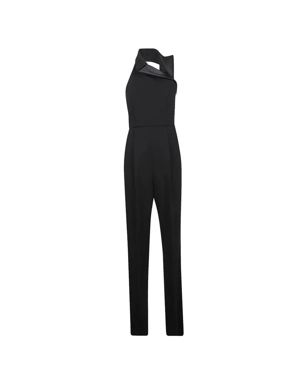 Max Mara Black Halterneck Jumpsuit