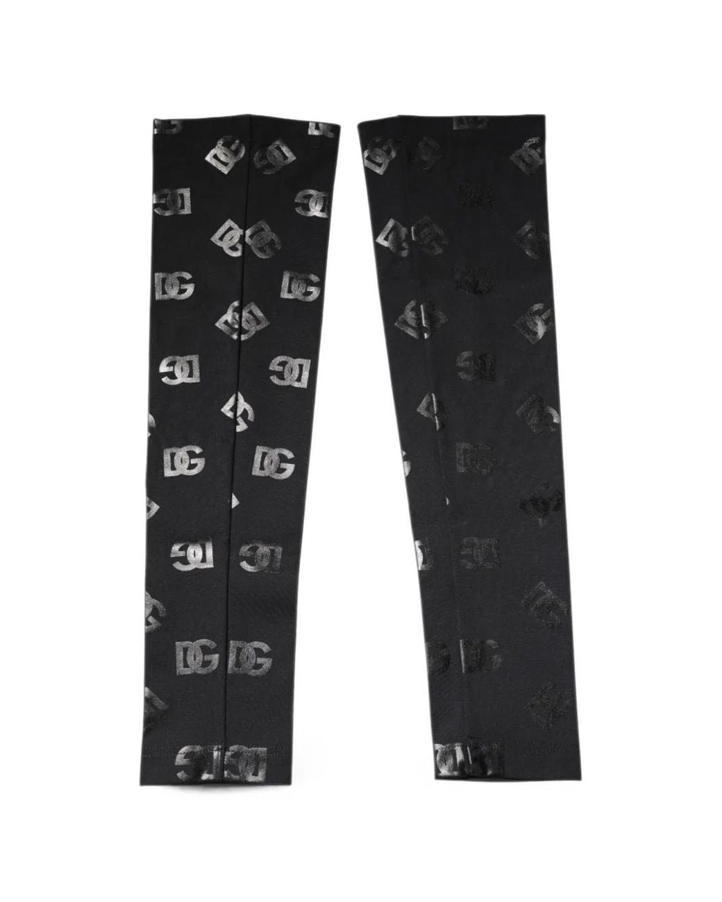Dolce & Gabbana Black Dg Logo Arm Warmers