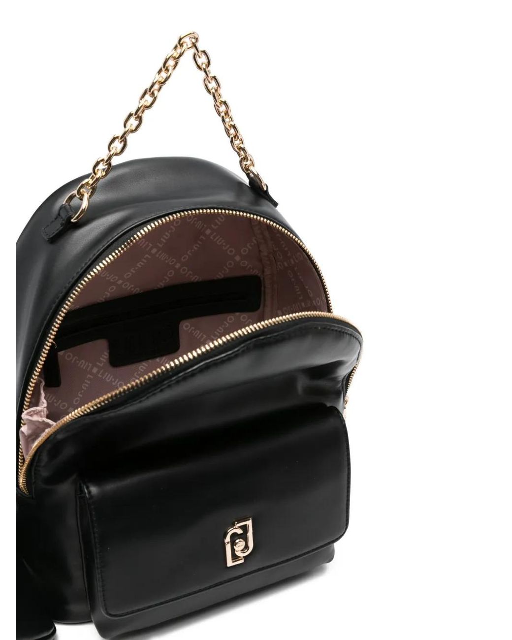 Liu Jo Black Sac À Dos À Anse En Chaîne