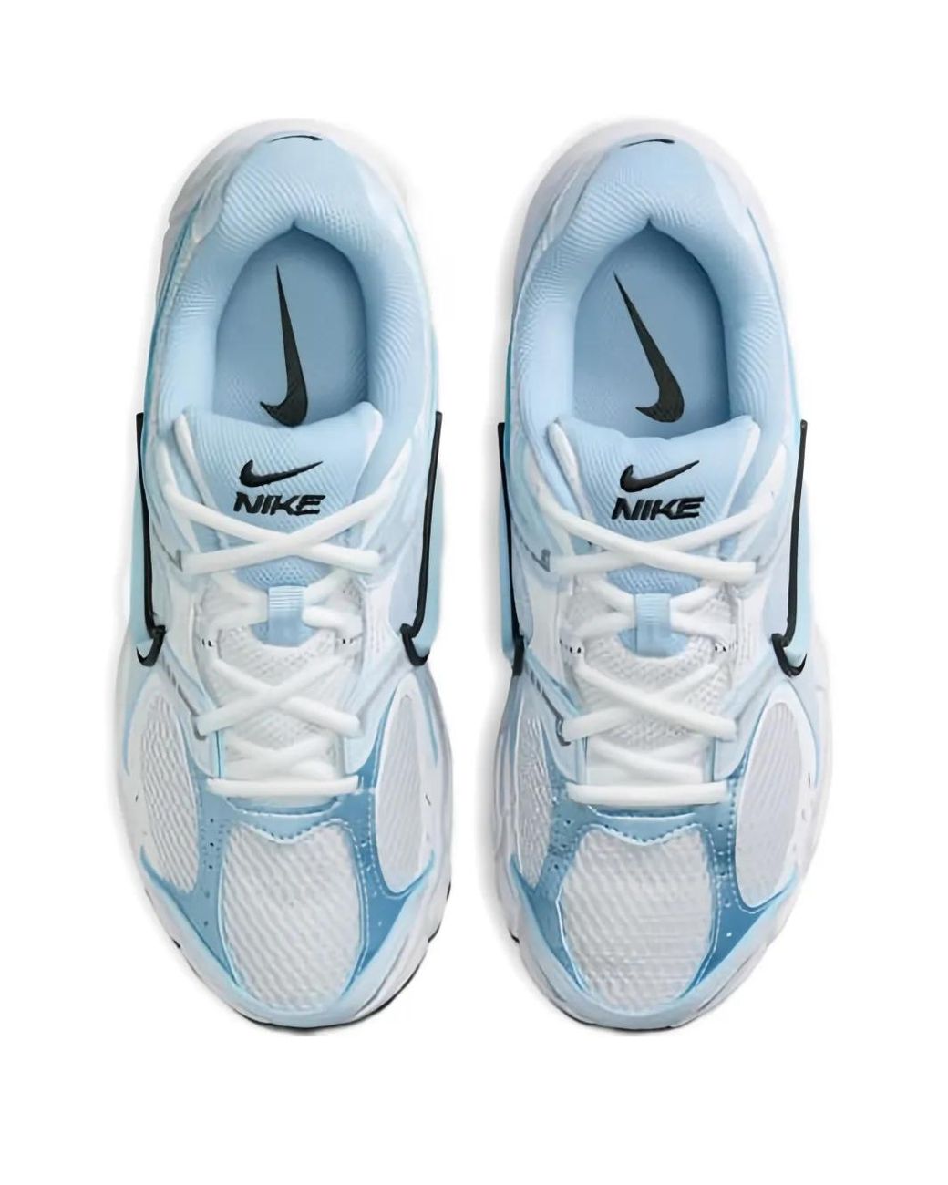 Nike Blue Sneakers Mit Mesh-Einsatz