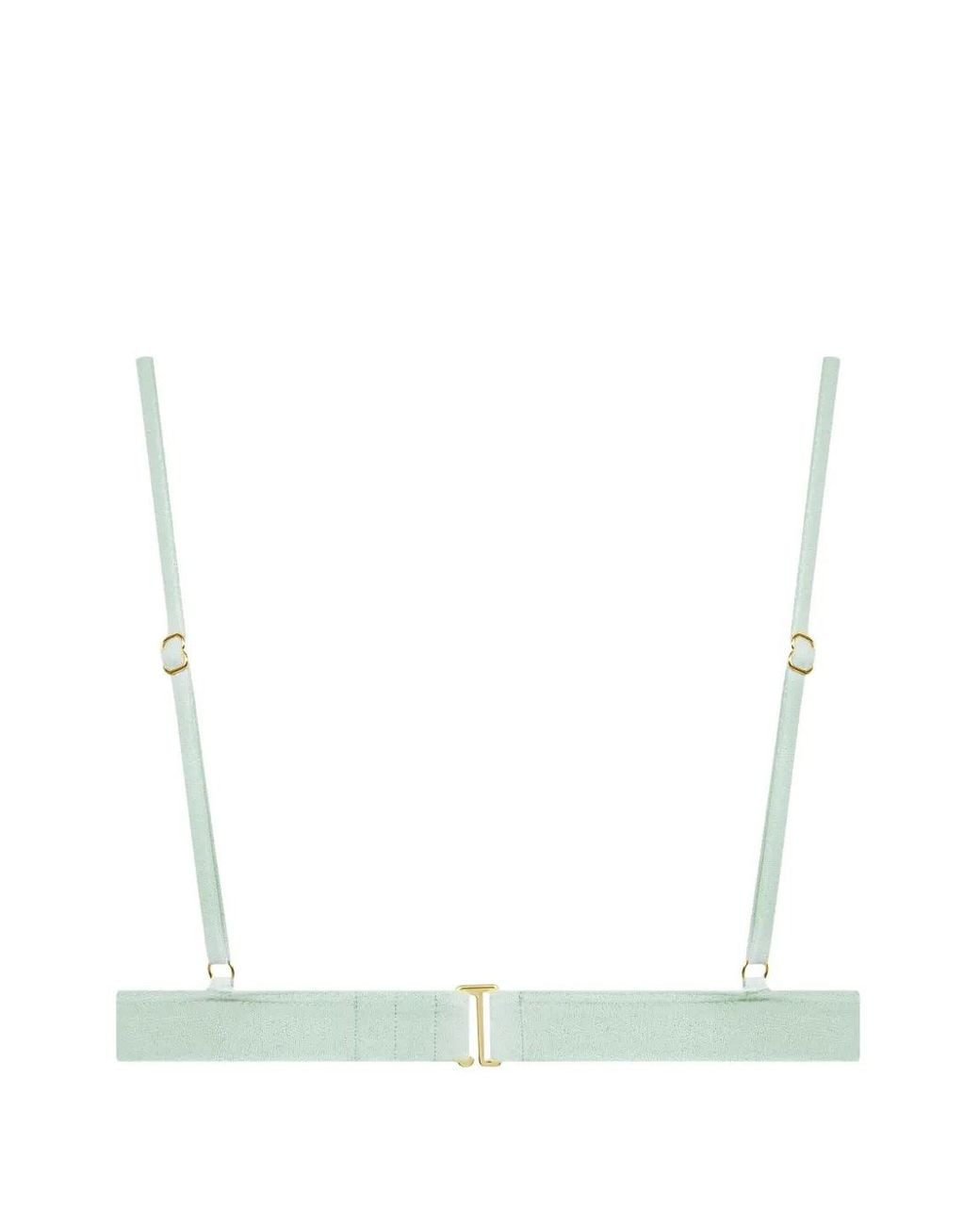 Maison Close Green Minuit Bikini Top