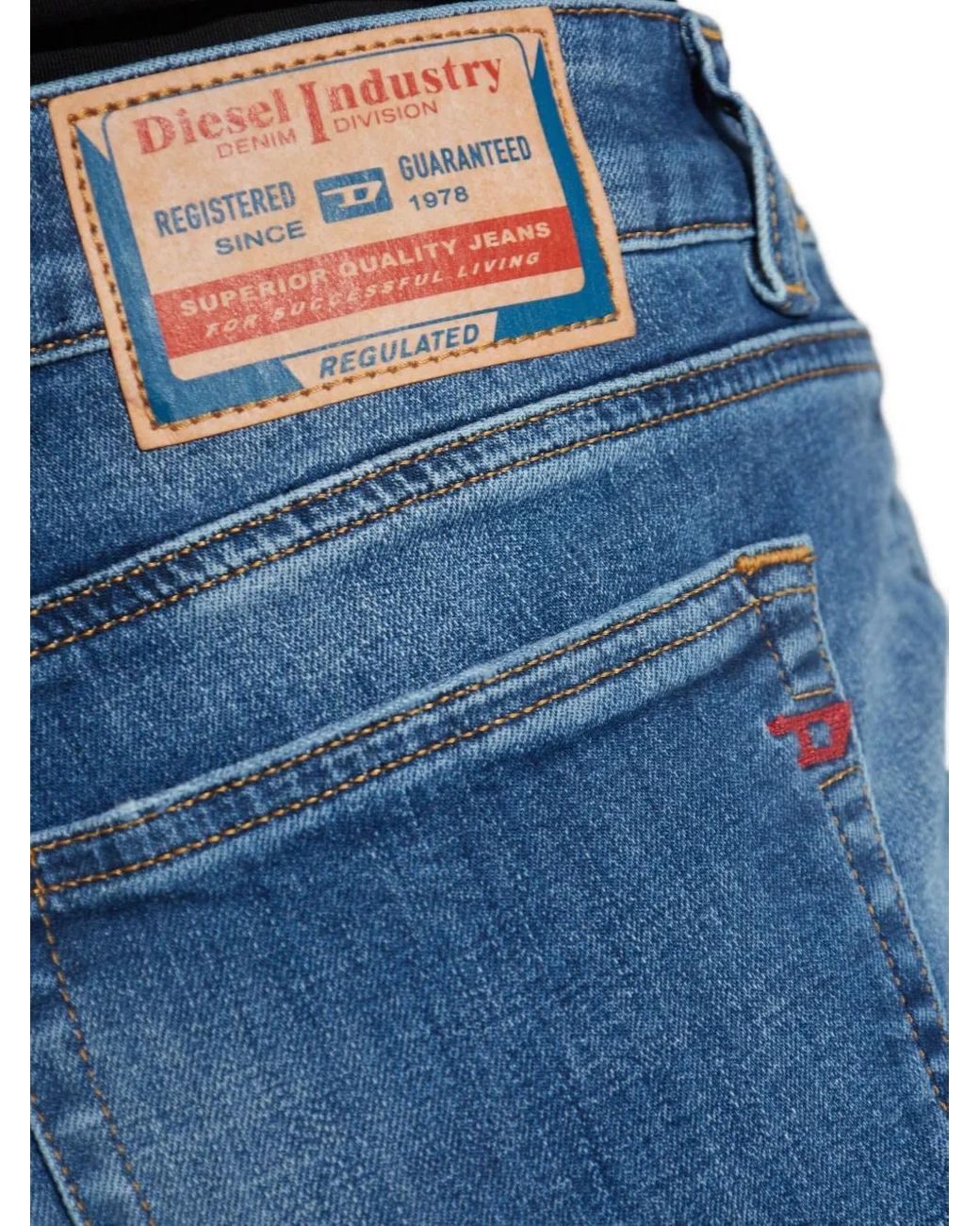 DIESEL Blue 1969 D-Ebbey Flared Jeans