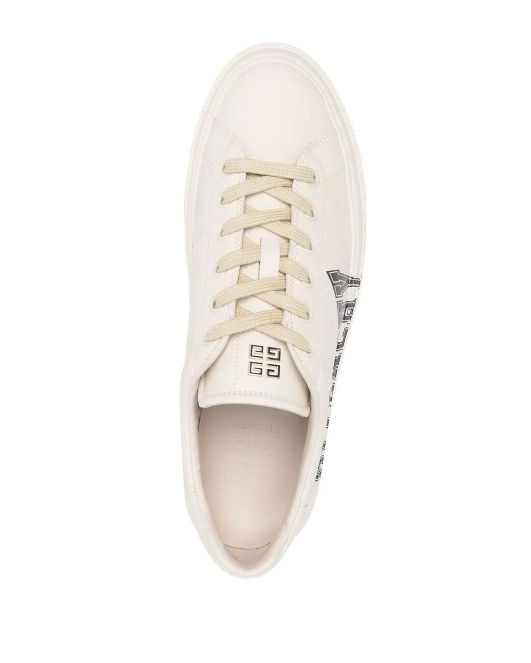 Givenchy White Lace-up City Sport Sneakers for men