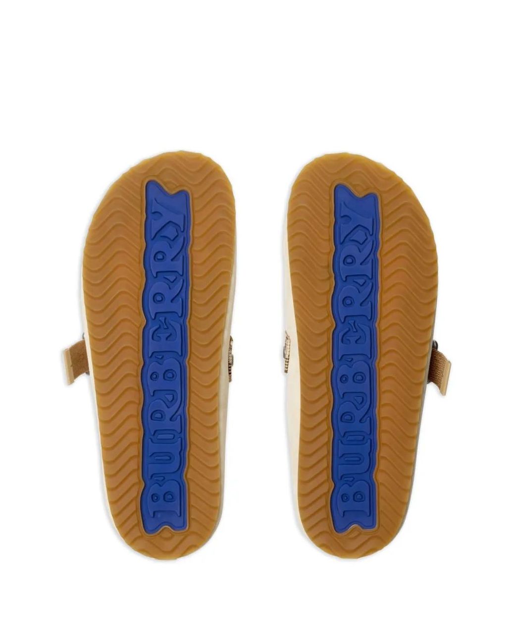 Burberry White Suede Urchin Clogs