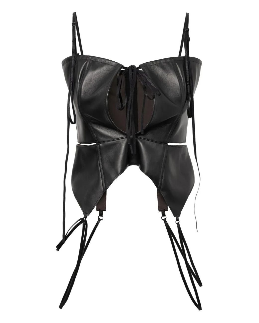 Elena Velez Cropped Top in het Black