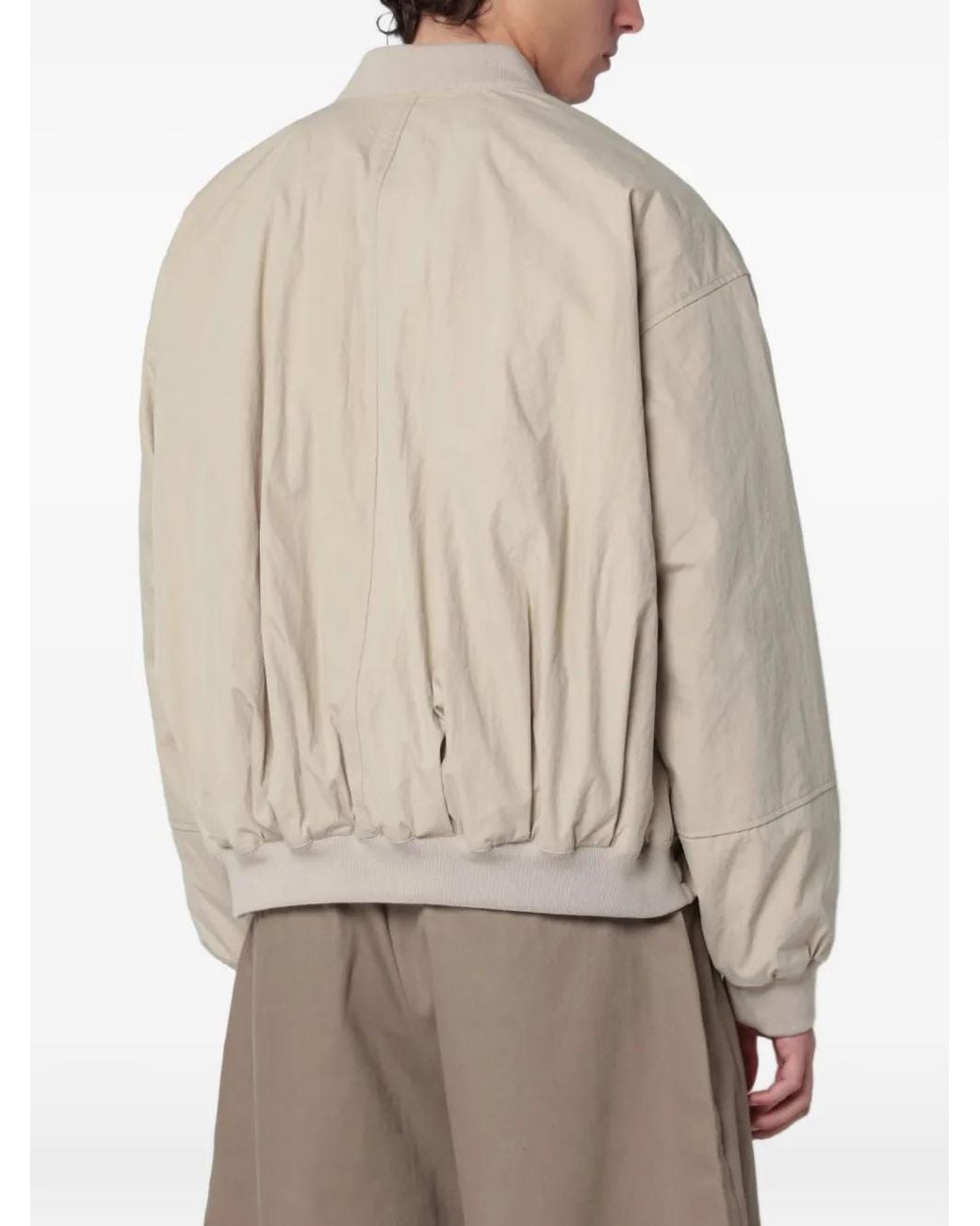 YMC Natural Basement Zip-Up Bomber Jacket