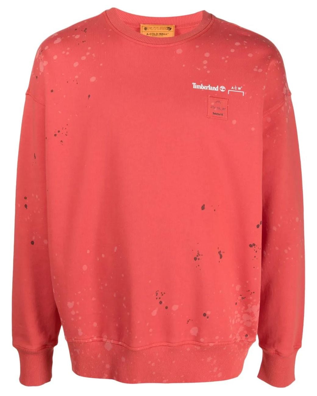 A_COLD_WALL* Pink X Timberland Crew-Neck Sweatshirt for men