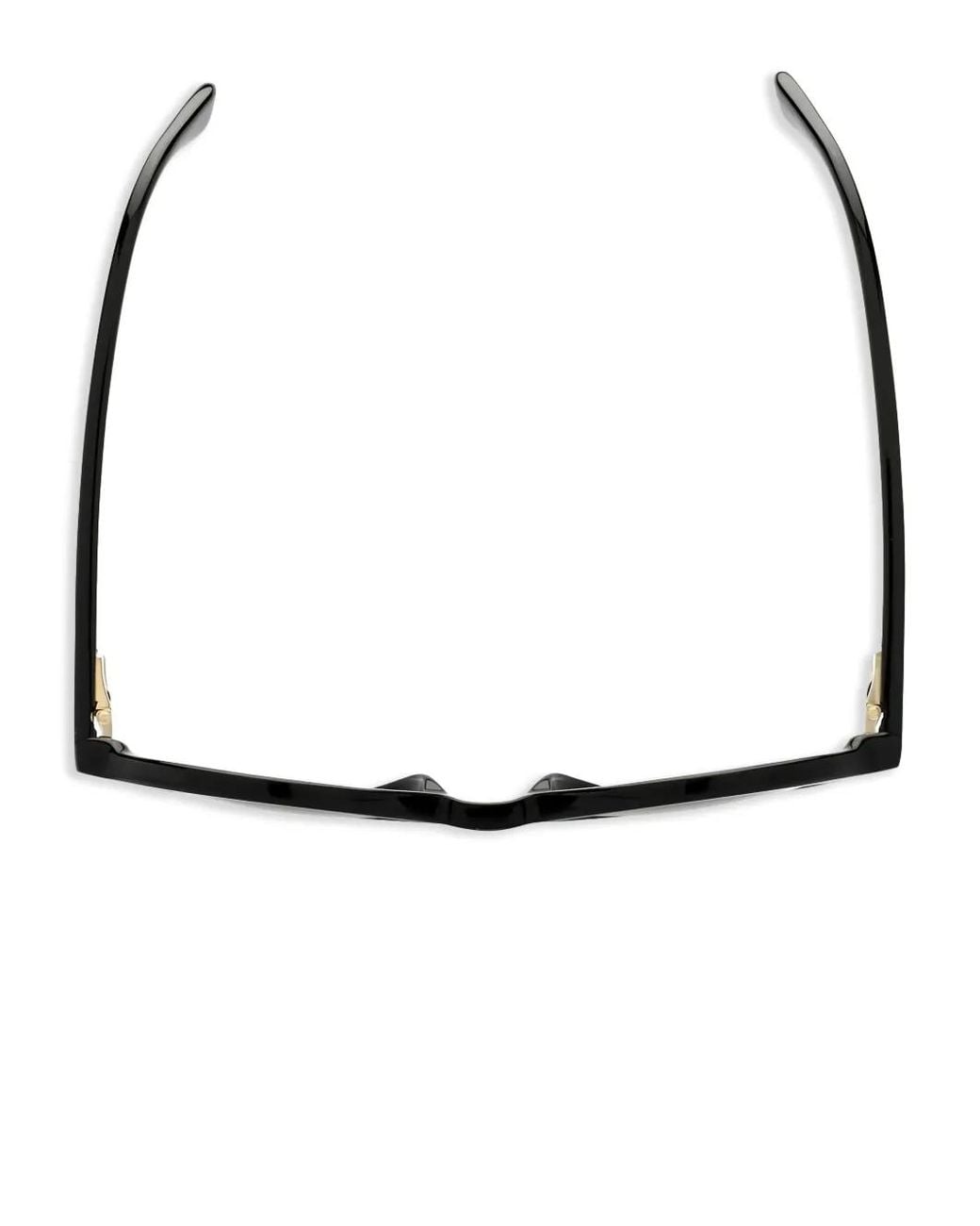 Tom Ford Black Lunettes De Soleil À Monture Ronde