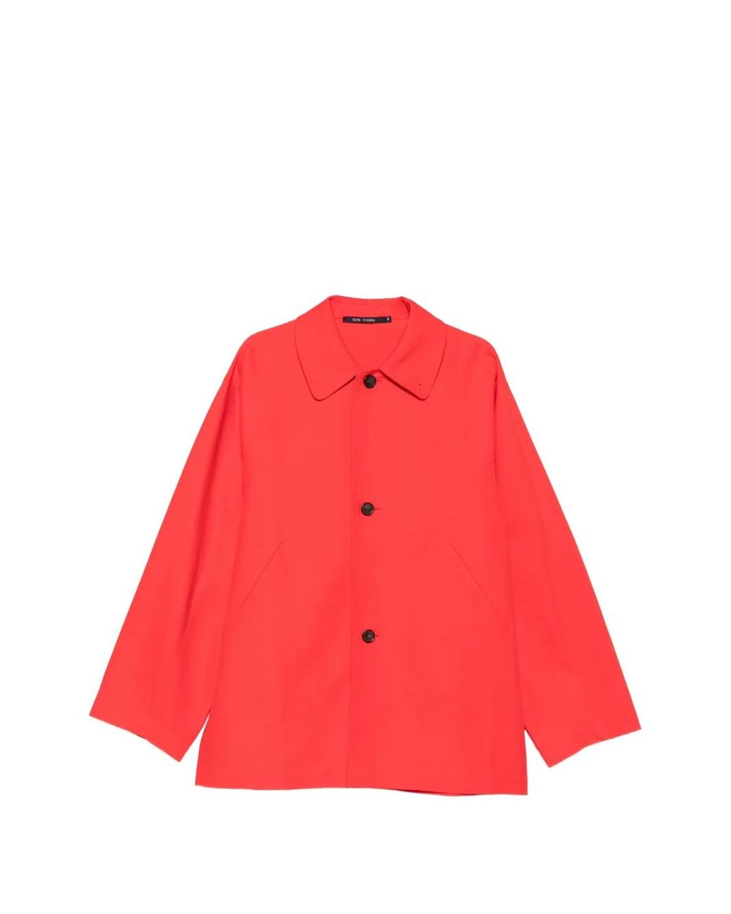 Sofie D'Hoore Red Veste Oversize À Simple Boutonnage Cima