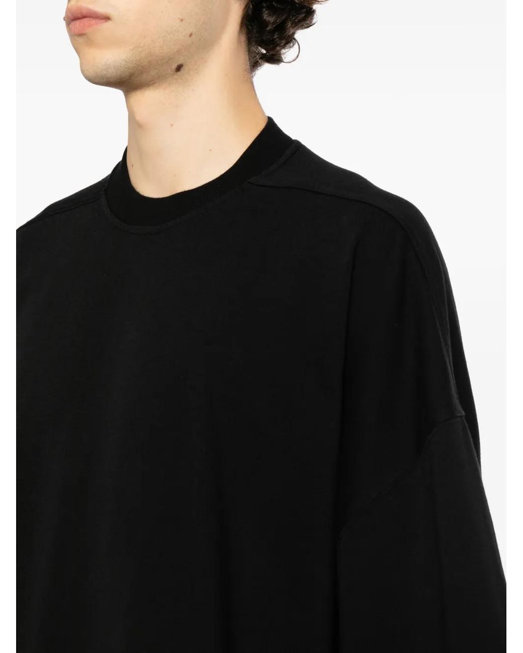 Rick Owens Black Tommy T-Shirt for men