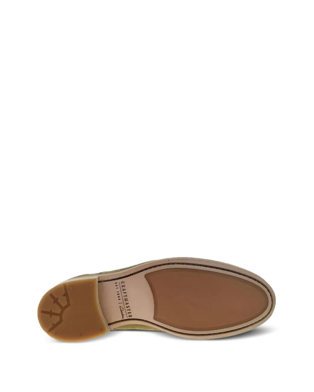 Clarks Green Oliver Lace-Up Derby Shoes for men