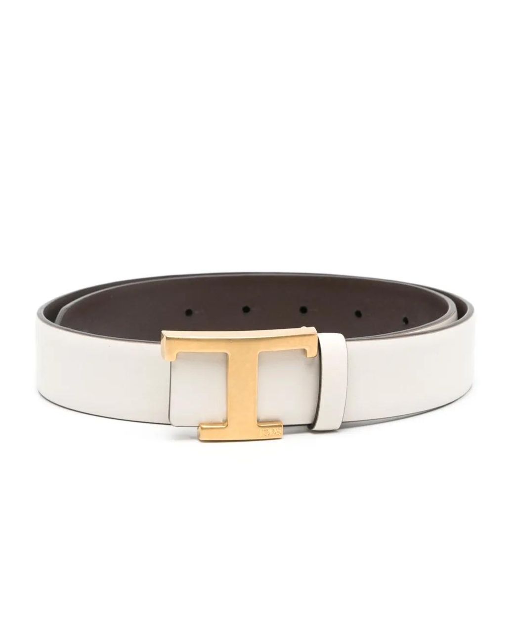 Cinturón T Timeless Reversible Tod's de color White