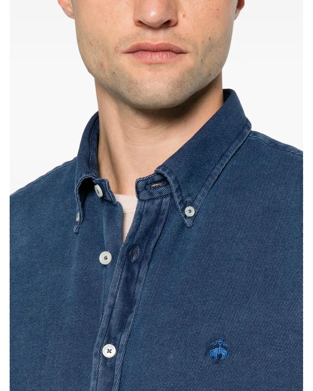 Brooks Brothers Blue Button-Down Shirt for men