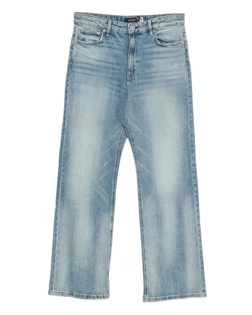 Jean À Patch Logo Ralph Lauren en coloris Blue