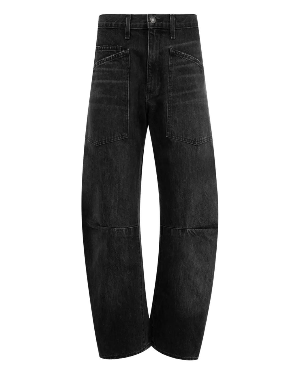 Nili Lotan Black Shon Panelled Jeans