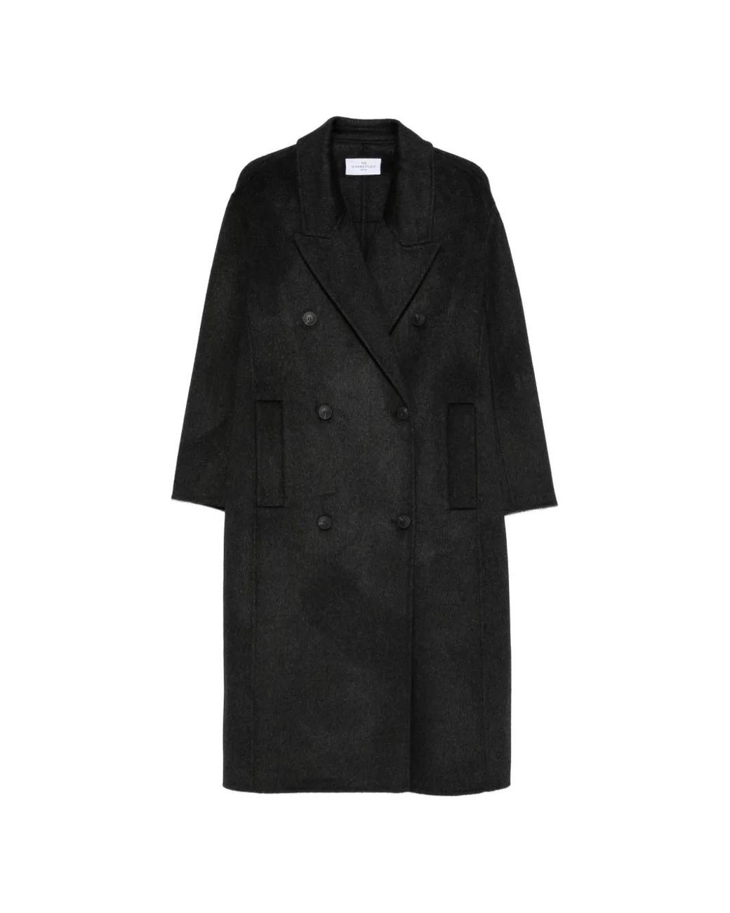 The Dynamis Studio Black Double-Breasted Coat