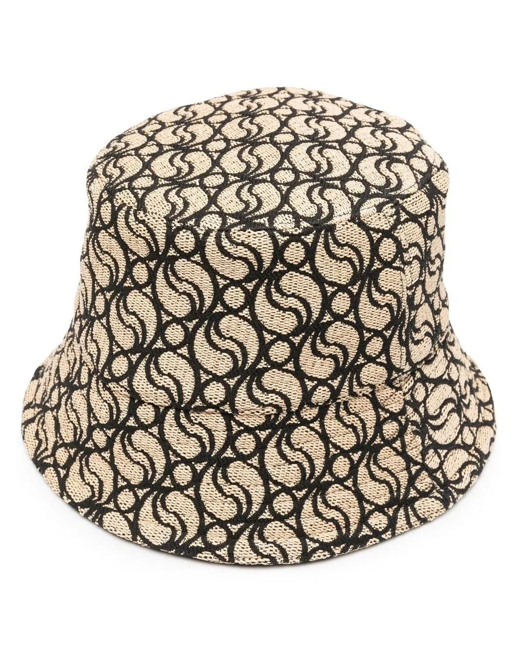 Stella McCartney Natural S-Wave Bucket Hat