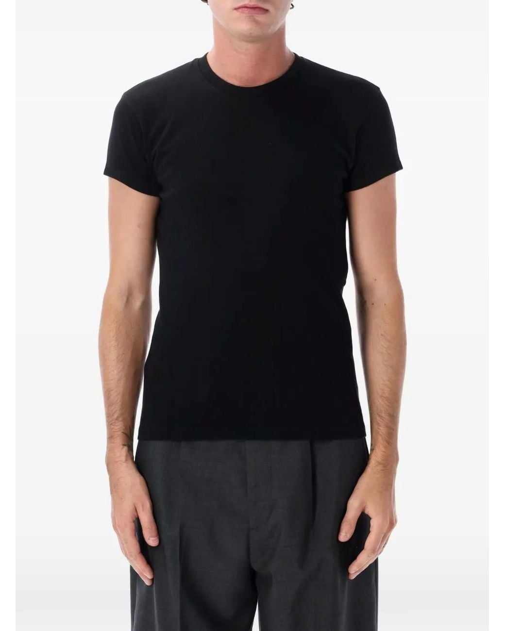 Tom Ford Black Crew-Neck Cotton T-Shirt for men
