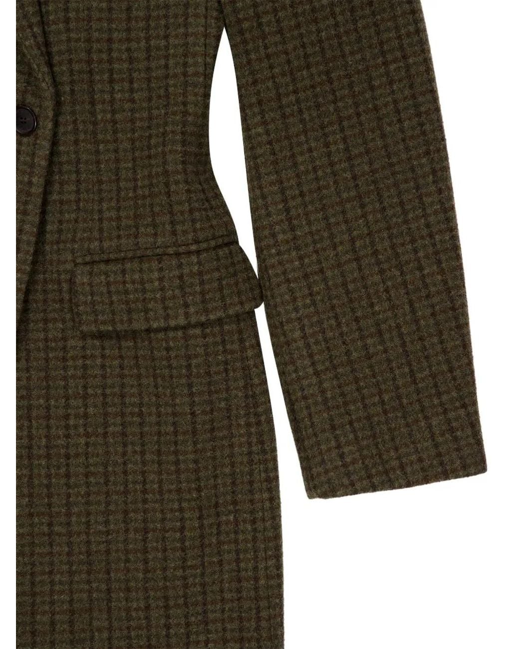 Balenciaga Green Standard Coat
