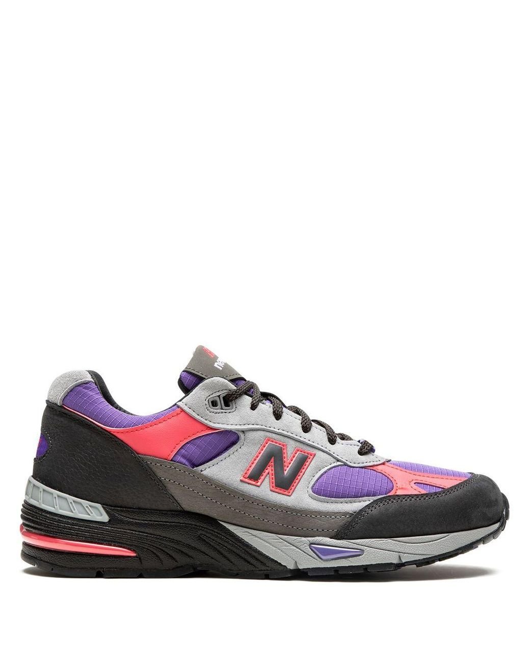 new balance purple sneakers