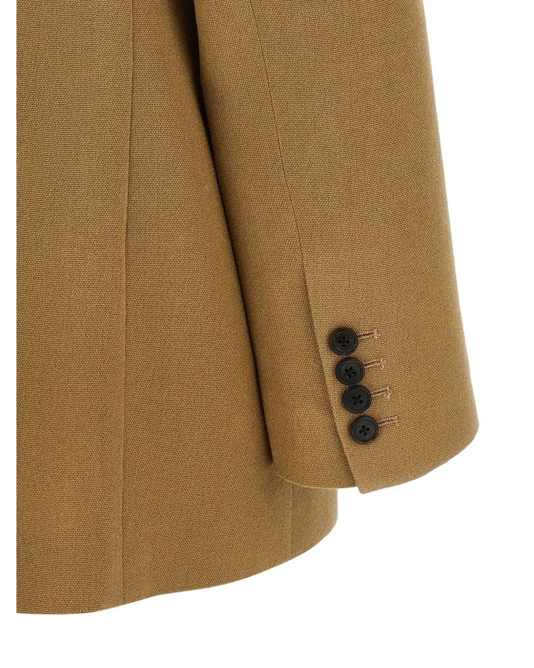 The Row Natural Ezri Single-Breasted Blazer