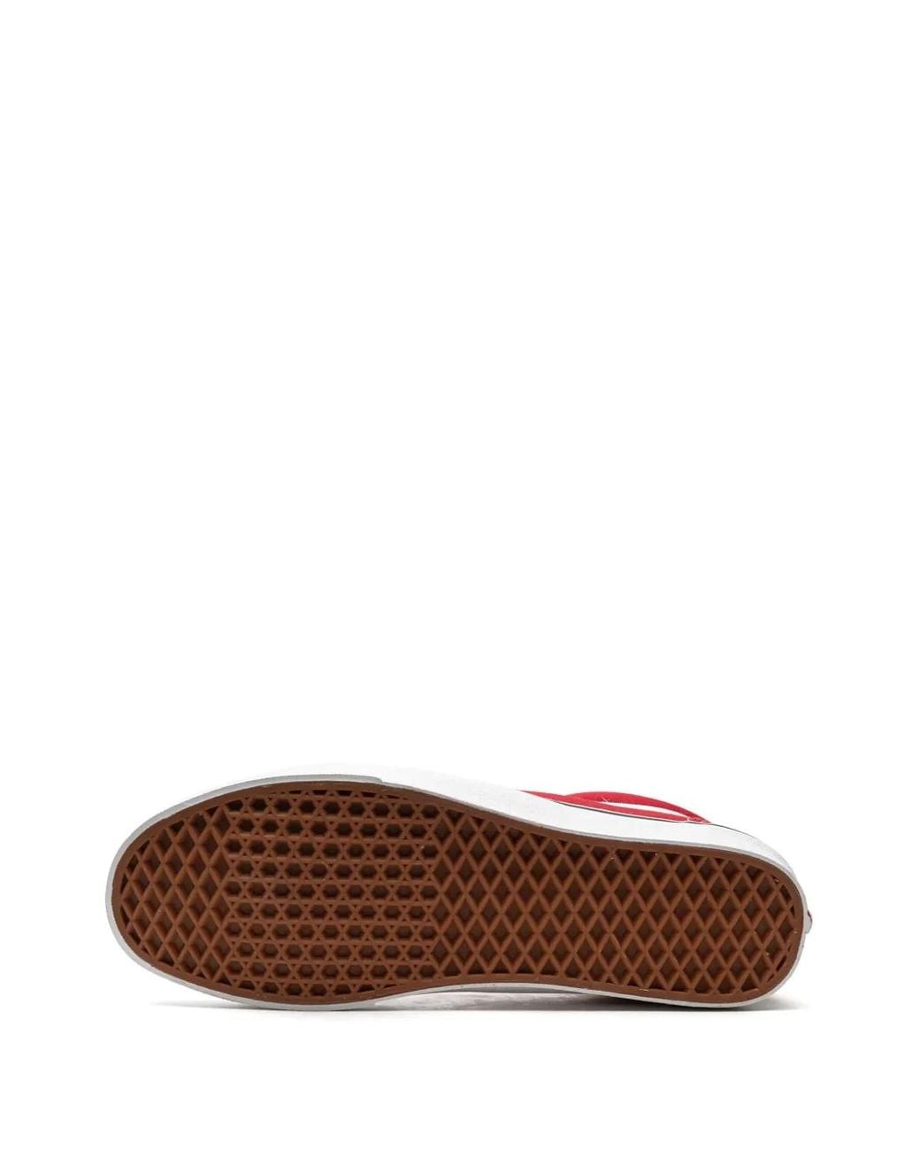 Vans Red Old Skool Low-Top Sneakers