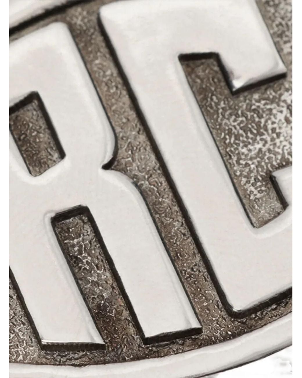 Roberto Cavalli Metallic Monogram Double-Chain Necklace for men