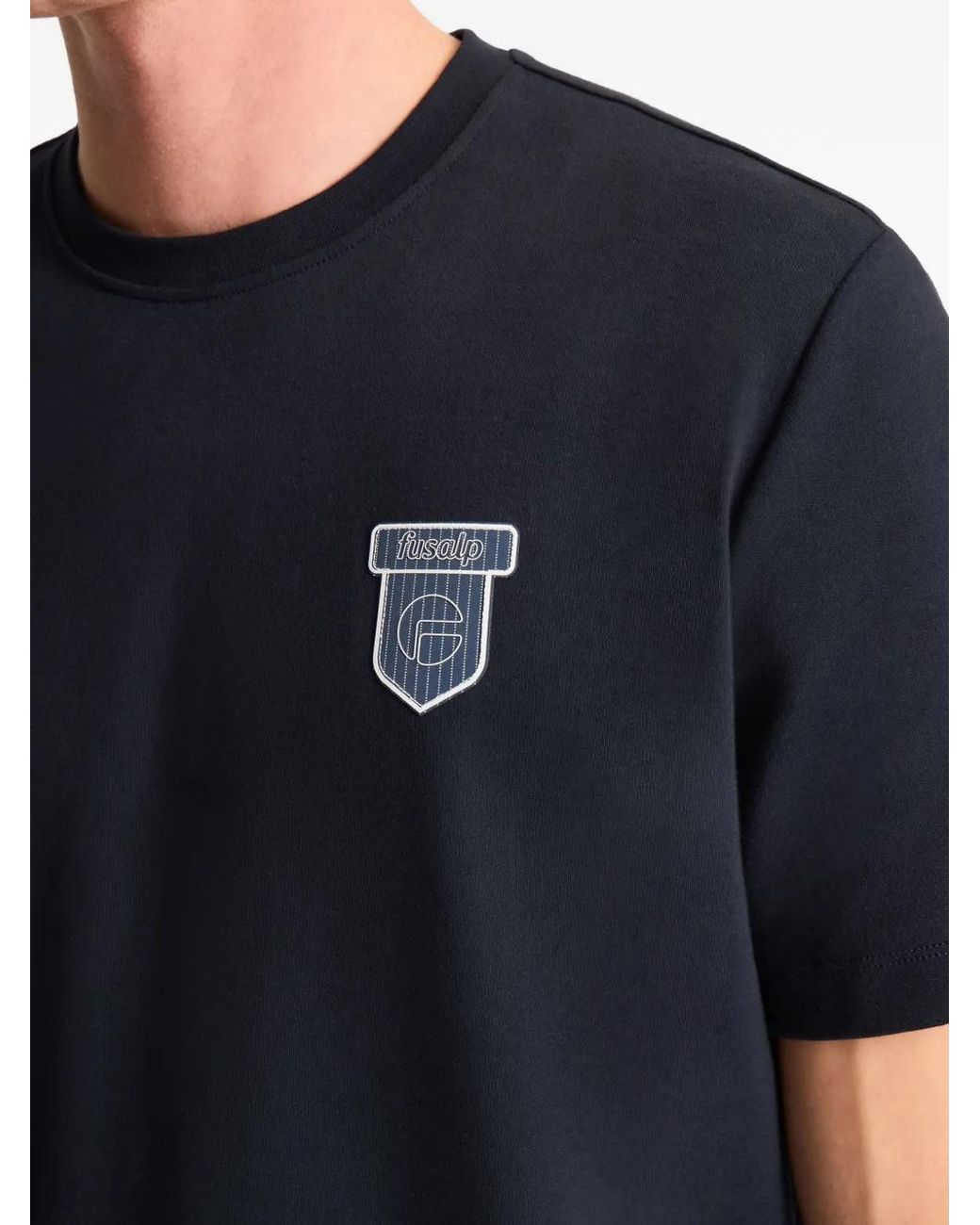 Fusalp Blue T-Shirt Tylo Anim for men