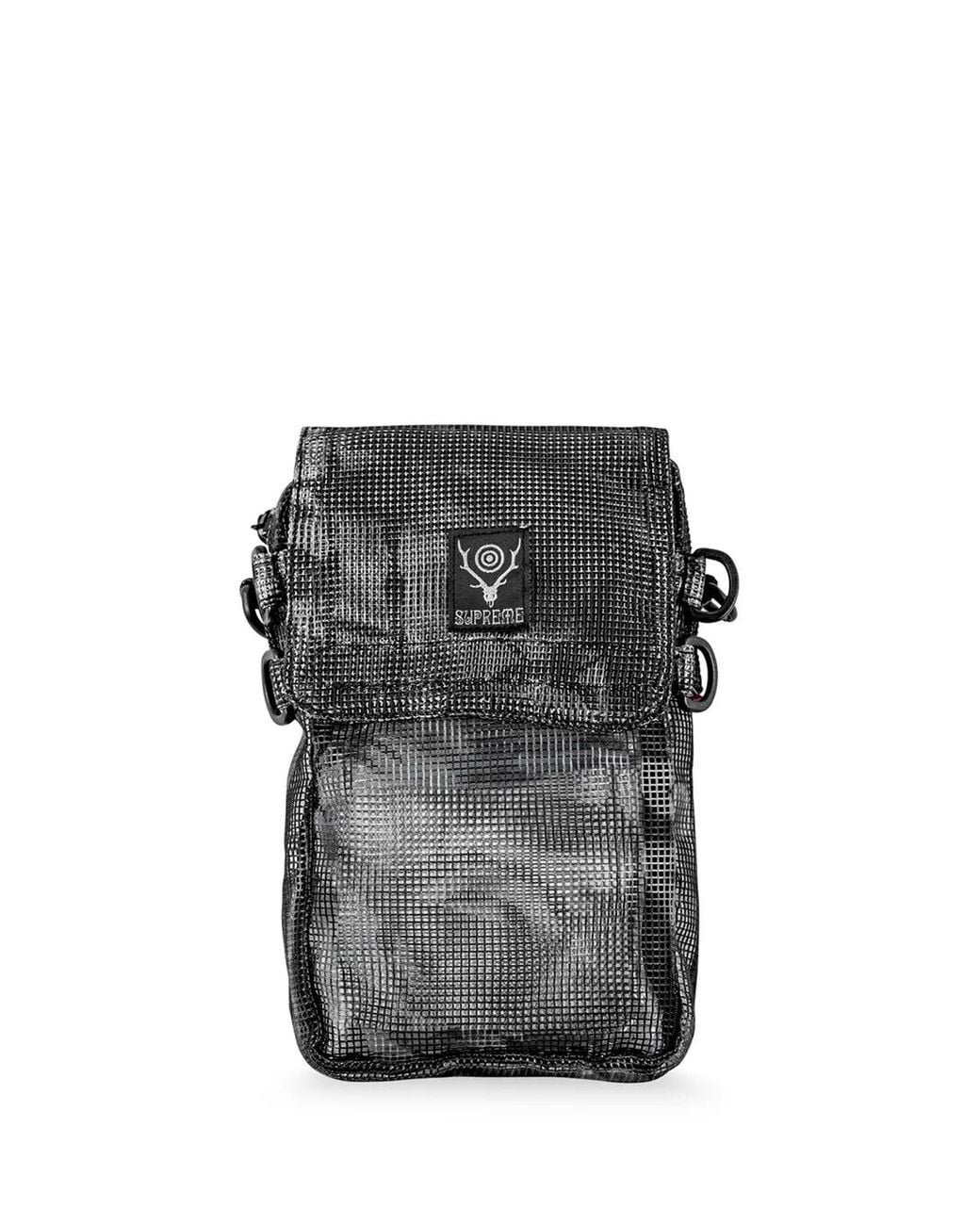 Supreme Black South2 West8 Heavy Mesh Game B Bag