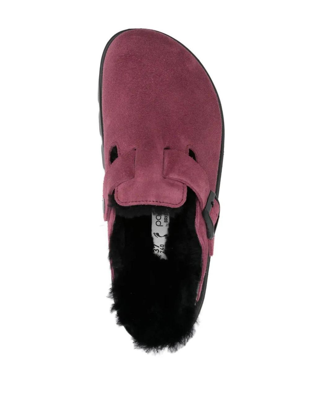 Birkenstock Red Boston Pap Mules
