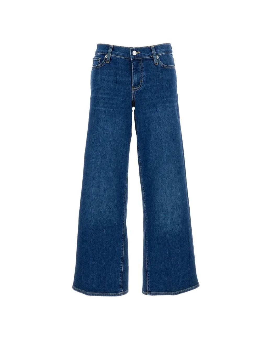 FRAME Blue Five-Pocket Jeans