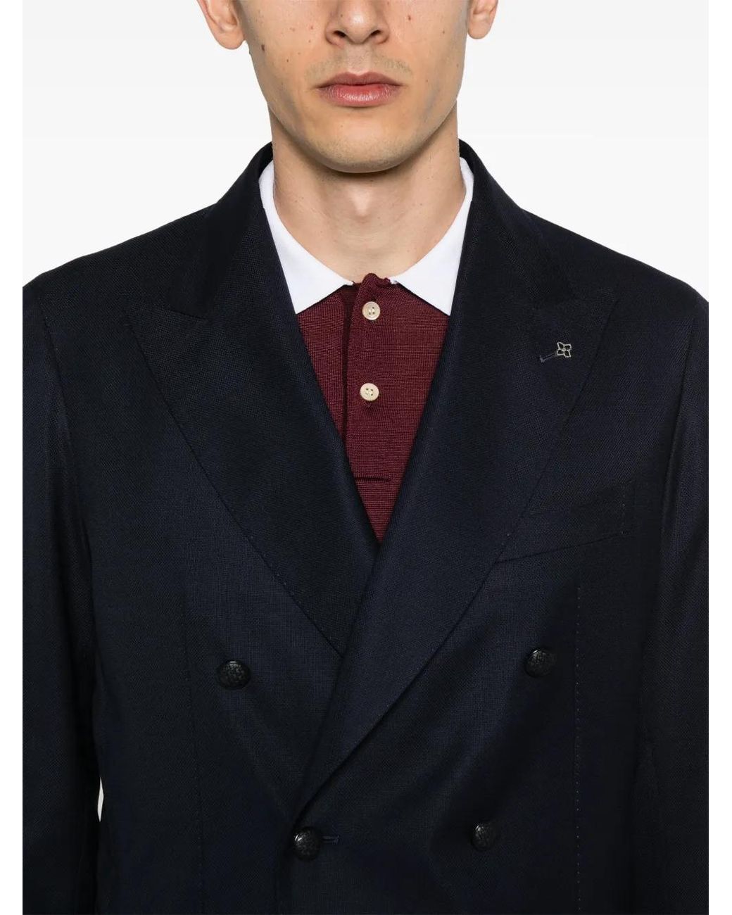 Tagliatore Blue Jacket for men