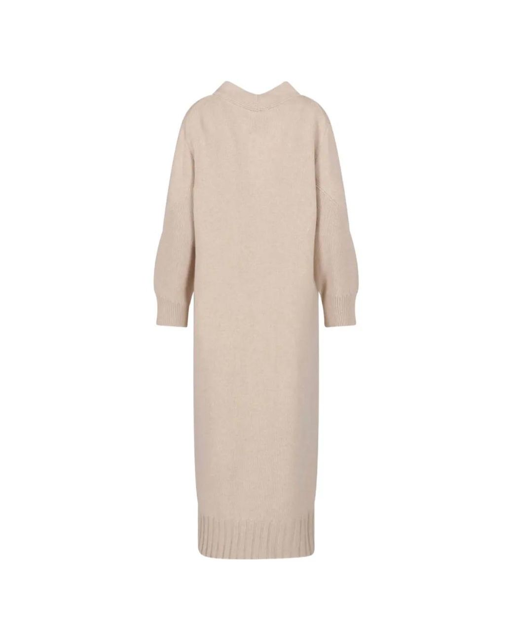 Malo Natural Belted Button-Up Cardi-Coat