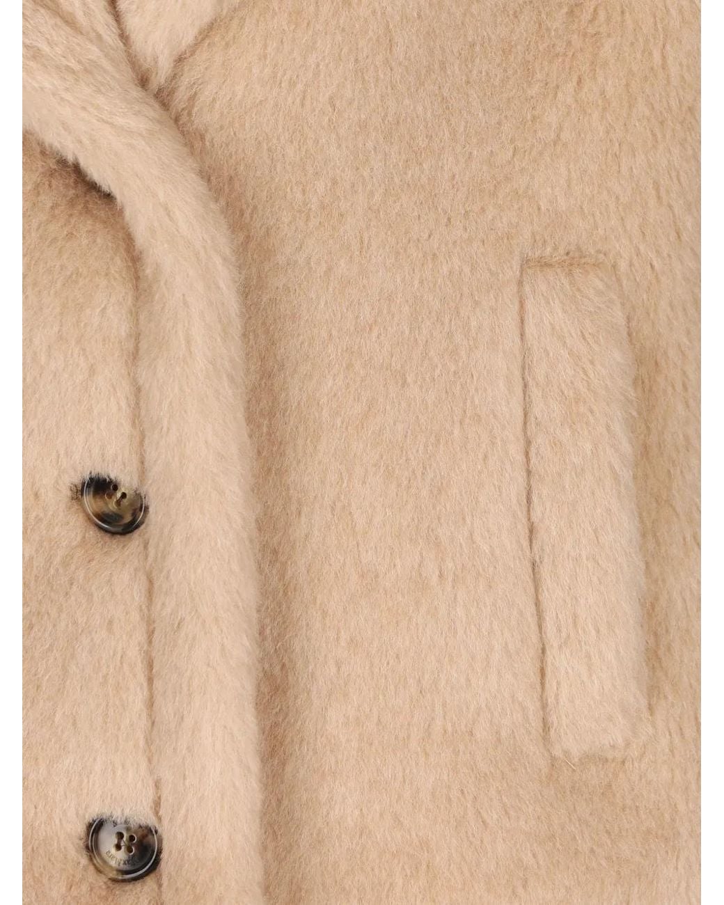 Chaqueta Con Botones Max Mara de color Natural
