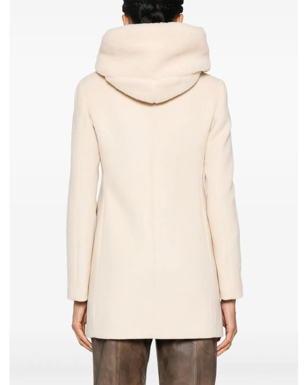 Abrigo Toggle Fay de color Natural