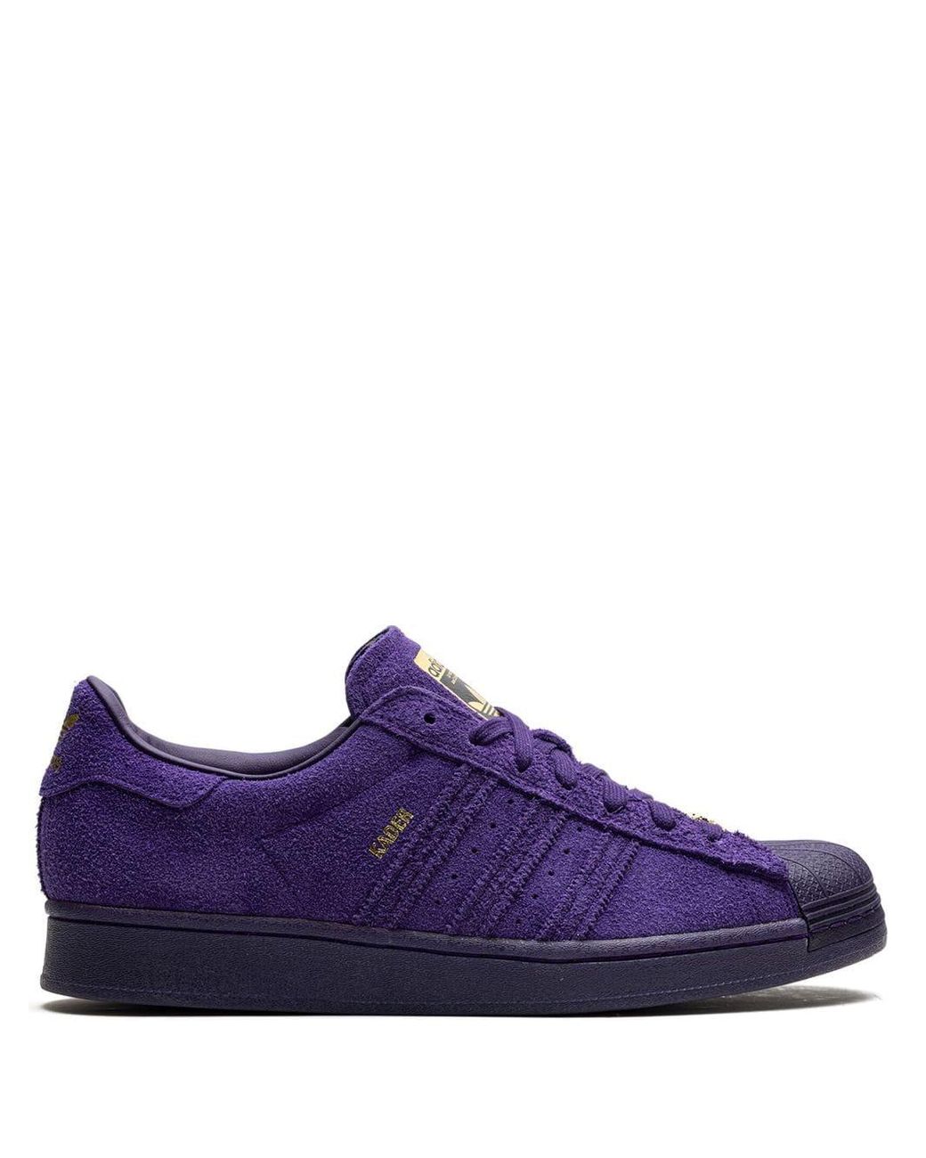 adidas X Kader Superstar Adv Sylla Dark Sneakers in Purple for Men Lyst UK
