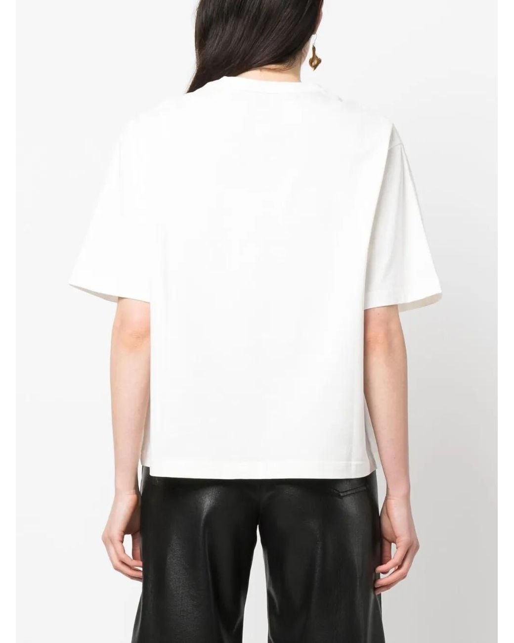 Studio Nicholson White Lee Short-Sleeve Cotton T-Shirt