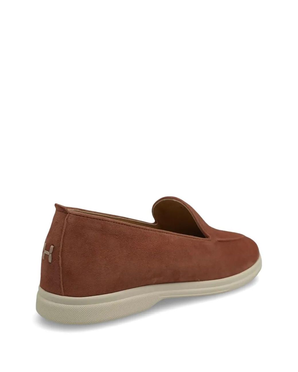 Henderson Brown Suede Slip-On Loafers
