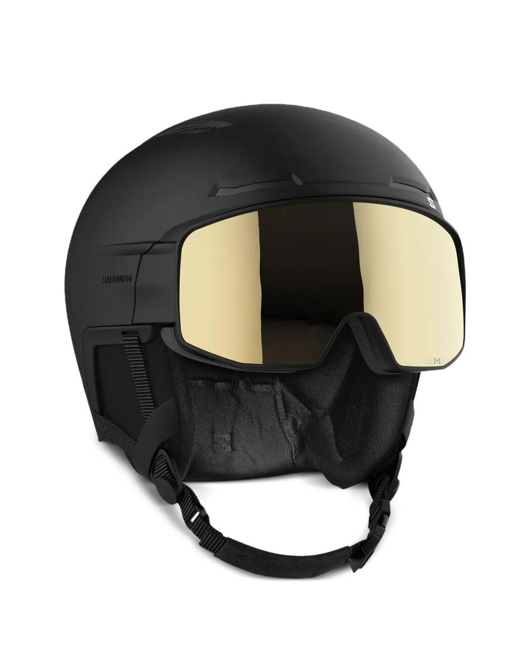 Salomon Black Visor Helmet